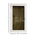 Egress Window With Hinges Side Hung (5.7 + sqft)