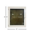 Egress Window With Hinges Side Hung (5.7 + sqft)